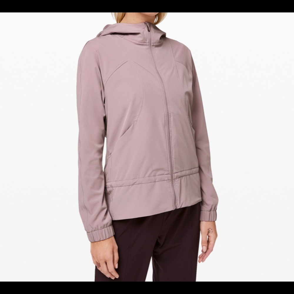 LULULEMON pack it up jacket - mauve